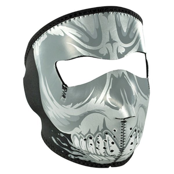 ZANheadgear® WNFL002 - Skull Neoprene Full-Face Mask (Black/Gray/Dark ...