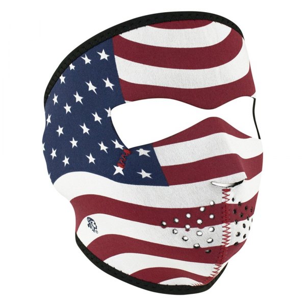 ZANheadgear® - Flag Neoprene Full-Face Mask (Blue/Red/White)