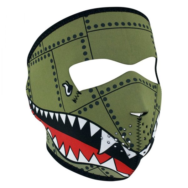 ZANheadgear® - Bomber Neoprene Full-Face Mask (Green)