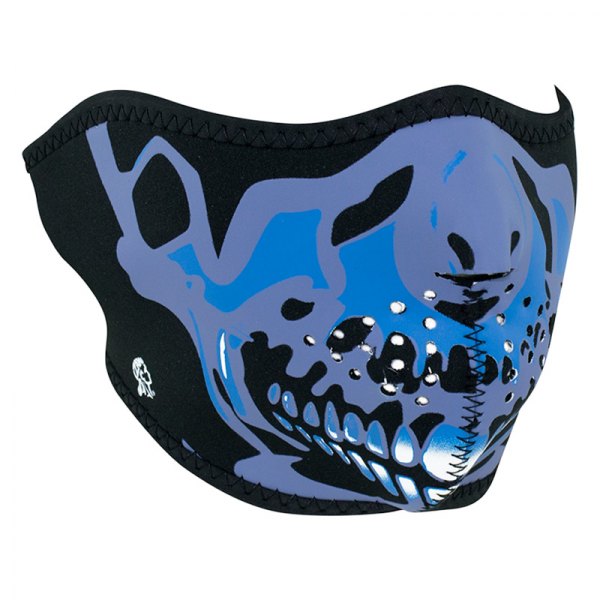 ZANheadgear® - Neoprene 1/2 Face Mask (Blue)
