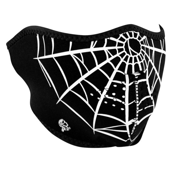 ZANheadgear® - Neoprene Spider Web Half-Face Mask (Spider Web)