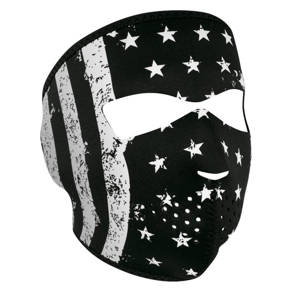 ZANheadgear® WNFM091 - Flag Neoprene Full-Face Mask (White/Black ...