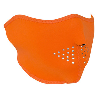 ZANheadgear® - Neoprene Hi-Viz Orange Half-Face Mask