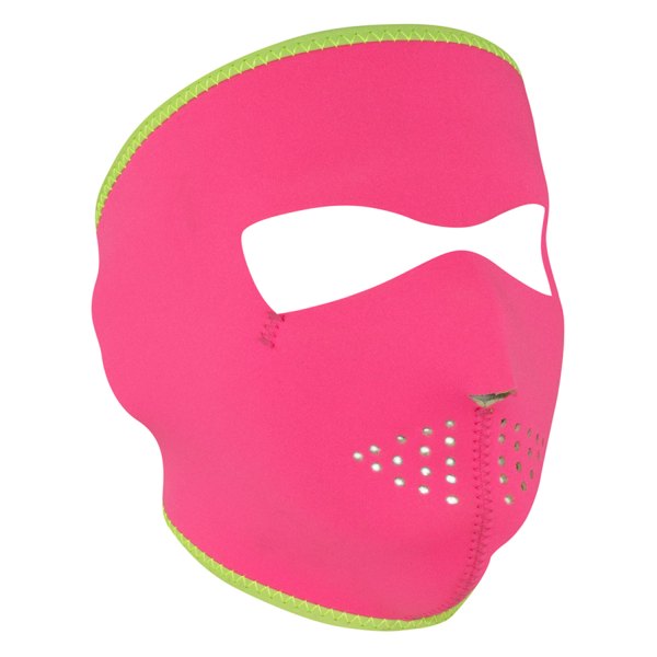 ZANheadgear® - Reversible Neoprene Full-Face Mask (Green/Pink)