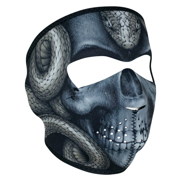 ZANheadgear® - Skull Neoprene Full-Face Mask (Black/Blue/Gray)