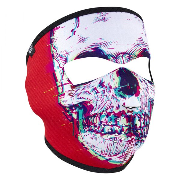 ZANheadgear® - Neoprene Full Face Mask (Glitch Skull)