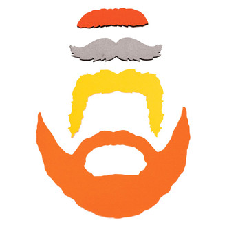 ZANheadgear® - Modi Mustache Mustache Face Mask Accessory Pack