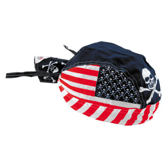 ZANheadgear® - Patriotic Skull Flydanna