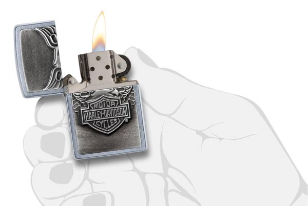 Zippo ジッポ　ハーレー　Harley-Davidson usa Amazon.com: Zippo Harley-Davidson Eagle/Logo Emblem Brushed
