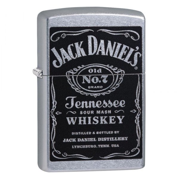 Zippo® - Jack Daniel's Old No 7 Street Chrome Lighter
