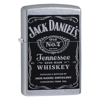 Zippo® - Jack Daniel's Old No 7 Street Chrome Lighter