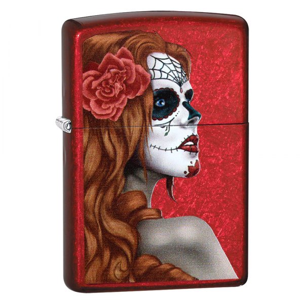 Zippo® - Day Of Dead Girl Candy Apple Lighter