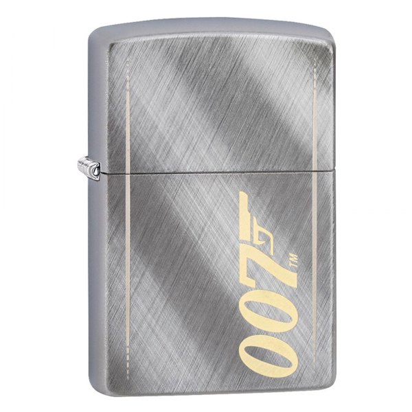 Zippo® - James Bond 007 Brushed Chrome Lighter