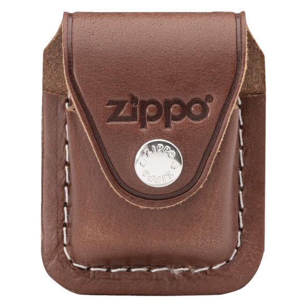 Zippo® - Brown Lighter Pouch with Clip