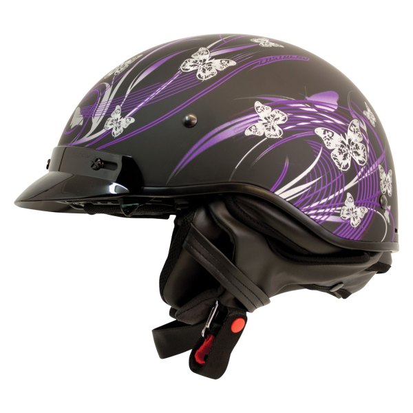 Zoan Helmets® - Route 66 Butterfly Half Shell Helmet